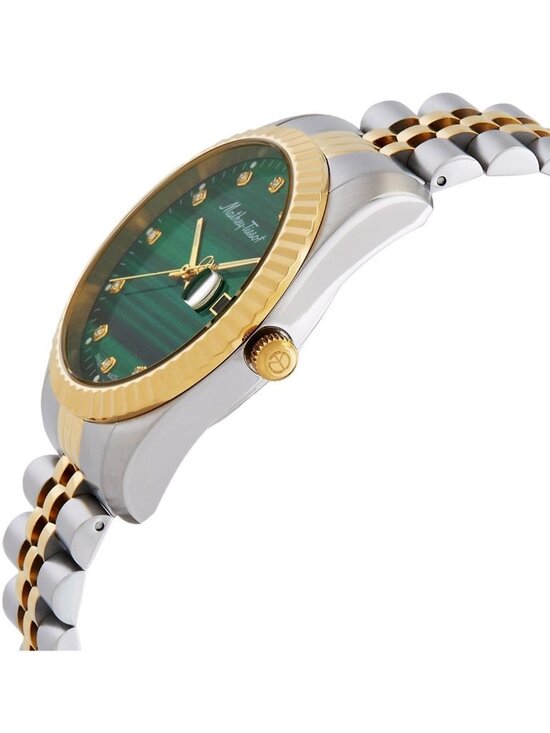 NWT Mathey-Tissot Mathy II Quartz Green Dial Unisex Watch